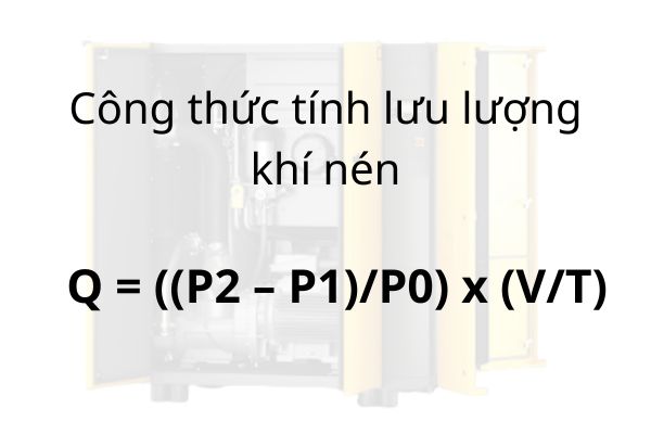 Xác định lưu lượng khí để chọn máy nén khí phù hợp